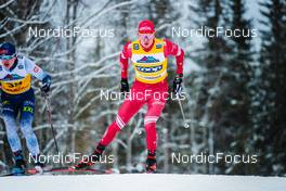 03.12.2021, Lillehammer, Norway (NOR): Alexander Bolshunov (RUS) - FIS world cup cross-country, individual sprint, Lillehammer (NOR). www.nordicfocus.com. © Modica/NordicFocus. Every downloaded picture is fee-liable.