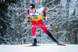03.12.2021, Lillehammer, Norway (NOR): Mika Vermeulen (AUT) - FIS world cup cross-country, individual sprint, Lillehammer (NOR). www.nordicfocus.com. © Modica/NordicFocus. Every downloaded picture is fee-liable.