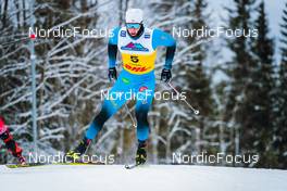 03.12.2021, Lillehammer, Norway (NOR): Lucas Chanavat (FRA) - FIS world cup cross-country, individual sprint, Lillehammer (NOR). www.nordicfocus.com. © Modica/NordicFocus. Every downloaded picture is fee-liable.