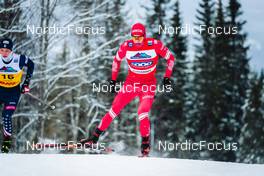 03.12.2021, Lillehammer, Norway (NOR): James Clinton Schoonmaker (USA), Alexander Terentev (RUS), (l-r)  - FIS world cup cross-country, individual sprint, Lillehammer (NOR). www.nordicfocus.com. © Modica/NordicFocus. Every downloaded picture is fee-liable.