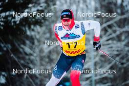 03.12.2021, Lillehammer, Norway (NOR): Haavard Solaas Taugboel (NOR) - FIS world cup cross-country, individual sprint, Lillehammer (NOR). www.nordicfocus.com. © Modica/NordicFocus. Every downloaded picture is fee-liable.