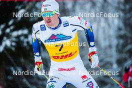 03.12.2021, Lillehammer, Norway (NOR): Marcus Grate (SWE) - FIS world cup cross-country, individual sprint, Lillehammer (NOR). www.nordicfocus.com. © Modica/NordicFocus. Every downloaded picture is fee-liable.