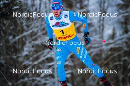 03.12.2021, Lillehammer, Norway (NOR): Federico Pellegrino (ITA) - FIS world cup cross-country, individual sprint, Lillehammer (NOR). www.nordicfocus.com. © Modica/NordicFocus. Every downloaded picture is fee-liable.