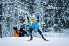 05.12.2021, Lillehammer, Norway (NOR): Adrien Backscheider (FRA) - FIS world cup cross-country, 4x7.5km men, Lillehammer (NOR). www.nordicfocus.com. © Modica/NordicFocus. Every downloaded picture is fee-liable.
