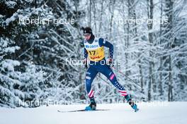 05.12.2021, Lillehammer, Norway (NOR): Kevin Bolger (USA) - FIS world cup cross-country, 4x7.5km men, Lillehammer (NOR). www.nordicfocus.com. © Modica/NordicFocus. Every downloaded picture is fee-liable.