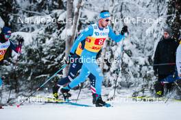 05.12.2021, Lillehammer, Norway (NOR): Paolo Ventura (ITA) - FIS world cup cross-country, 4x7.5km men, Lillehammer (NOR). www.nordicfocus.com. © Modica/NordicFocus. Every downloaded picture is fee-liable.