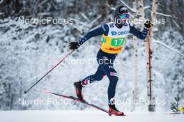 05.12.2021, Lillehammer, Norway (NOR): David Norris (USA) - FIS world cup cross-country, 4x7.5km men, Lillehammer (NOR). www.nordicfocus.com. © Modica/NordicFocus. Every downloaded picture is fee-liable.