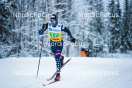 05.12.2021, Lillehammer, Norway (NOR): David Norris (USA) - FIS world cup cross-country, 4x7.5km men, Lillehammer (NOR). www.nordicfocus.com. © Modica/NordicFocus. Every downloaded picture is fee-liable.