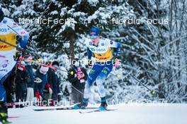 05.12.2021, Lillehammer, Norway (NOR): Remi Lindholm (FIN) - FIS world cup cross-country, 4x7.5km men, Lillehammer (NOR). www.nordicfocus.com. © Modica/NordicFocus. Every downloaded picture is fee-liable.