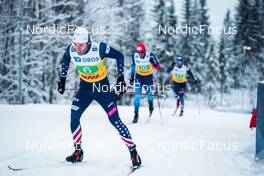 05.12.2021, Lillehammer, Norway (NOR): Ben Ogden (USA) - FIS world cup cross-country, 4x7.5km men, Lillehammer (NOR). www.nordicfocus.com. © Modica/NordicFocus. Every downloaded picture is fee-liable.