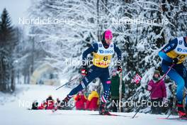 05.12.2021, Lillehammer, Norway (NOR): Gus Schumacher (USA) - FIS world cup cross-country, 4x7.5km men, Lillehammer (NOR). www.nordicfocus.com. © Modica/NordicFocus. Every downloaded picture is fee-liable.