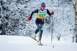 05.12.2021, Lillehammer, Norway (NOR): Nadine Herrmann (GER) - FIS world cup cross-country, 4x5km women, Lillehammer (NOR). www.nordicfocus.com. © Modica/NordicFocus. Every downloaded picture is fee-liable.