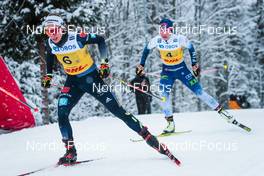 05.12.2021, Lillehammer, Norway (NOR): Pia Fink (GER), Kerttu Niskanen (FIN), (l-r)  - FIS world cup cross-country, 4x5km women, Lillehammer (NOR). www.nordicfocus.com. © Modica/NordicFocus. Every downloaded picture is fee-liable.