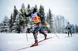 05.12.2021, Lillehammer, Norway (NOR): Antonia Fraebel (GER), Kseniya Shalygina (KAZ), (l-r)  - FIS world cup cross-country, 4x5km women, Lillehammer (NOR). www.nordicfocus.com. © Modica/NordicFocus. Every downloaded picture is fee-liable.