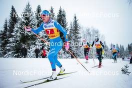 05.12.2021, Lillehammer, Norway (NOR): Lucia Scardoni (ITA), Dahria Beatty (CAN), Antonia Fraebel (GER), Kseniya Shalygina (KAZ), (l-r)  - FIS world cup cross-country, 4x5km women, Lillehammer (NOR). www.nordicfocus.com. © Modica/NordicFocus. Every downloaded picture is fee-liable.