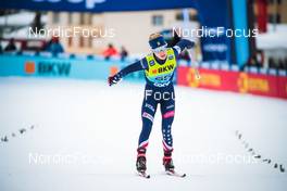 12.12.2021, Davos, Switzerland (SUI): Sophia Laukli (USA) - FIS world cup cross-country, 10km women, Davos (SUI). www.nordicfocus.com. © Modica/NordicFocus. Every downloaded picture is fee-liable.