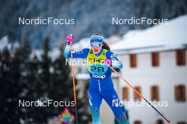 12.12.2021, Davos, Switzerland (SUI): Anamarija Lampic (SLO) - FIS world cup cross-country, 10km women, Davos (SUI). www.nordicfocus.com. © Modica/NordicFocus. Every downloaded picture is fee-liable.
