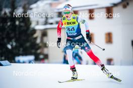 12.12.2021, Davos, Switzerland (SUI): Therese Johaug (NOR) - FIS world cup cross-country, 10km women, Davos (SUI). www.nordicfocus.com. © Modica/NordicFocus. Every downloaded picture is fee-liable.