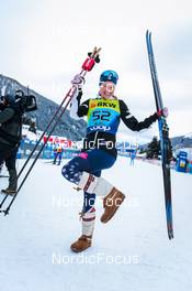 12.12.2021, Davos, Switzerland (SUI): Jessie Diggins (USA) - FIS world cup cross-country, 10km women, Davos (SUI). www.nordicfocus.com. © Modica/NordicFocus. Every downloaded picture is fee-liable.