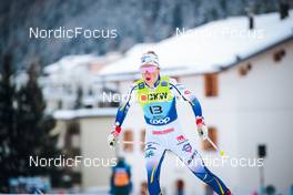 12.12.2021, Davos, Switzerland (SUI): Moa Lundgren (SWE) - FIS world cup cross-country, 10km women, Davos (SUI). www.nordicfocus.com. © Modica/NordicFocus. Every downloaded picture is fee-liable.