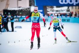 12.12.2021, Davos, Switzerland (SUI): Lisa Unterweger (AUT) - FIS world cup cross-country, 10km women, Davos (SUI). www.nordicfocus.com. © Modica/NordicFocus. Every downloaded picture is fee-liable.