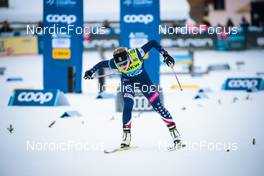 12.12.2021, Davos, Switzerland (SUI): Novie Mccabe (USA) - FIS world cup cross-country, 10km women, Davos (SUI). www.nordicfocus.com. © Modica/NordicFocus. Every downloaded picture is fee-liable.