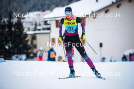 12.12.2021, Davos, Switzerland (SUI): Angelina Shuryga (KAZ) - FIS world cup cross-country, 10km women, Davos (SUI). www.nordicfocus.com. © Modica/NordicFocus. Every downloaded picture is fee-liable.