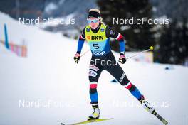 12.12.2021, Davos, Switzerland (SUI): Katerina Janatova (CZE) - FIS world cup cross-country, 10km women, Davos (SUI). www.nordicfocus.com. © Modica/NordicFocus. Every downloaded picture is fee-liable.