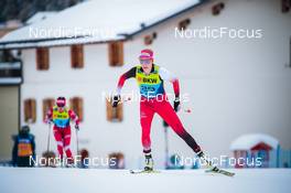 12.12.2021, Davos, Switzerland (SUI): Teresa Stadlober (AUT) - FIS world cup cross-country, 10km women, Davos (SUI). www.nordicfocus.com. © Modica/NordicFocus. Every downloaded picture is fee-liable.