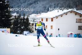 12.12.2021, Davos, Switzerland (SUI): Katharine Ogden (USA) - FIS world cup cross-country, 10km women, Davos (SUI). www.nordicfocus.com. © Modica/NordicFocus. Every downloaded picture is fee-liable.
