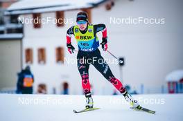 12.12.2021, Davos, Switzerland (SUI): Katherine Stewart-Jones (CAN) - FIS world cup cross-country, 10km women, Davos (SUI). www.nordicfocus.com. © Modica/NordicFocus. Every downloaded picture is fee-liable.