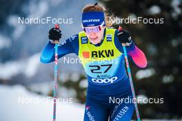 12.12.2021, Davos, Switzerland (SUI): Nadine Faehndrich (SUI) - FIS world cup cross-country, 10km women, Davos (SUI). www.nordicfocus.com. © Modica/NordicFocus. Every downloaded picture is fee-liable.