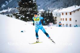 12.12.2021, Davos, Switzerland (SUI): Flora Dolci (FRA) - FIS world cup cross-country, 10km women, Davos (SUI). www.nordicfocus.com. © Modica/NordicFocus. Every downloaded picture is fee-liable.