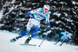 12.12.2021, Davos, Switzerland (SUI): William Poromaa (SWE) - FIS world cup cross-country, 15km men, Davos (SUI). www.nordicfocus.com. © Modica/NordicFocus. Every downloaded picture is fee-liable.