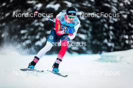 12.12.2021, Davos, Switzerland (SUI): Sjur Roethe (NOR) - FIS world cup cross-country, 15km men, Davos (SUI). www.nordicfocus.com. © Modica/NordicFocus. Every downloaded picture is fee-liable.