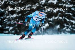 12.12.2021, Davos, Switzerland (SUI): Jules Lapierre (FRA) - FIS world cup cross-country, 15km men, Davos (SUI). www.nordicfocus.com. © Modica/NordicFocus. Every downloaded picture is fee-liable.
