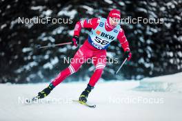 12.12.2021, Davos, Switzerland (SUI): Ivan Yakimushkin (RUS) - FIS world cup cross-country, 15km men, Davos (SUI). www.nordicfocus.com. © Modica/NordicFocus. Every downloaded picture is fee-liable.