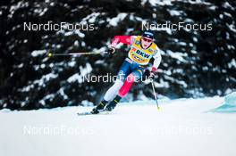 12.12.2021, Davos, Switzerland (SUI): Johannes Hoesflot Klaebo (NOR) - FIS world cup cross-country, 15km men, Davos (SUI). www.nordicfocus.com. © Modica/NordicFocus. Every downloaded picture is fee-liable.