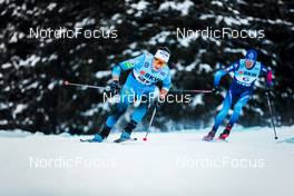 12.12.2021, Davos, Switzerland (SUI): Clement Parisse (FRA) - FIS world cup cross-country, 15km men, Davos (SUI). www.nordicfocus.com. © Modica/NordicFocus. Every downloaded picture is fee-liable.