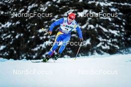 12.12.2021, Davos, Switzerland (SUI): Paul Constantin Pepene (ROU) - FIS world cup cross-country, 15km men, Davos (SUI). www.nordicfocus.com. © Modica/NordicFocus. Every downloaded picture is fee-liable.