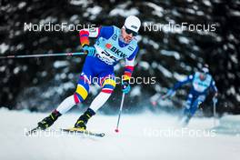 12.12.2021, Davos, Switzerland (SUI): Ireneu Esteve Altimiras (AND) - FIS world cup cross-country, 15km men, Davos (SUI). www.nordicfocus.com. © Modica/NordicFocus. Every downloaded picture is fee-liable.