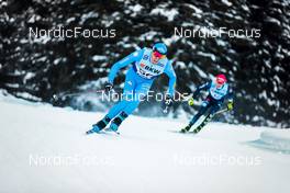 12.12.2021, Davos, Switzerland (SUI): Francesco De Fabiani (ITA) - FIS world cup cross-country, 15km men, Davos (SUI). www.nordicfocus.com. © Modica/NordicFocus. Every downloaded picture is fee-liable.