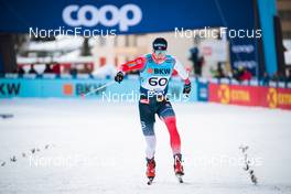 12.12.2021, Davos, Switzerland (SUI): Harald Oestberg Amundsen (NOR) - FIS world cup cross-country, 15km men, Davos (SUI). www.nordicfocus.com. © Modica/NordicFocus. Every downloaded picture is fee-liable.