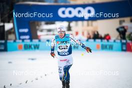 12.12.2021, Davos, Switzerland (SUI): Leo Johansson (SWE) - FIS world cup cross-country, 15km men, Davos (SUI). www.nordicfocus.com. © Modica/NordicFocus. Every downloaded picture is fee-liable.