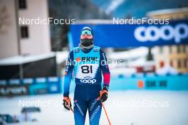 12.12.2021, Davos, Switzerland (SUI): Avelino Naepflin (SUI) - FIS world cup cross-country, 15km men, Davos (SUI). www.nordicfocus.com. © Modica/NordicFocus. Every downloaded picture is fee-liable.