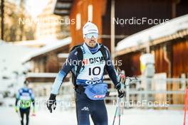 12.12.2021, Davos, Switzerland (SUI): Imanol Rojo (ESP), Imanol Rojo (ESP) - FIS world cup cross-country, 15km men, Davos (SUI). www.nordicfocus.com. © Modica/NordicFocus. Every downloaded picture is fee-liable.