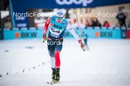 12.12.2021, Davos, Switzerland (SUI): Martin Loewstroem Nyenget (NOR) - FIS world cup cross-country, 15km men, Davos (SUI). www.nordicfocus.com. © Modica/NordicFocus. Every downloaded picture is fee-liable.