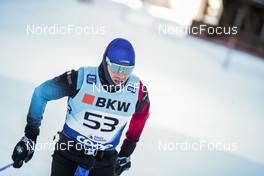 12.12.2021, Davos, Switzerland (SUI): Erwan Kaeser (SUI) - FIS world cup cross-country, 15km men, Davos (SUI). www.nordicfocus.com. © Modica/NordicFocus. Every downloaded picture is fee-liable.