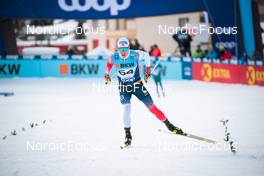 12.12.2021, Davos, Switzerland (SUI): Martin Loewstroem Nyenget (NOR) - FIS world cup cross-country, 15km men, Davos (SUI). www.nordicfocus.com. © Modica/NordicFocus. Every downloaded picture is fee-liable.