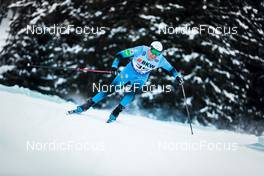 12.12.2021, Davos, Switzerland (SUI): Maurice Manificat (FRA) - FIS world cup cross-country, 15km men, Davos (SUI). www.nordicfocus.com. © Modica/NordicFocus. Every downloaded picture is fee-liable.